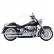 3" SLIP-ON MUFFLERS FOR SOFTAIL MODELS (Rush Racing Products)