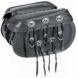 RIVER ROAD™ LEATHER BRAIDED KING SIZE SADDLEBAG (River Road)