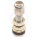 CHROME TUBELESS VALVE STEM (Bikemaster)