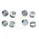 HEX HEAD CHROME BOLT COVERS (Midwest Acorn Nut Co.)