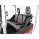 BEARD SEATS LEFT CUSTOM HEADREST COVERS (Beard Seats)