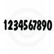 PRO- LITES 5”, 8” STICK-ON NUMBERS (Dirt Digits)