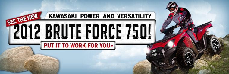 Click here to check out the new 2012 Brute Force 750!